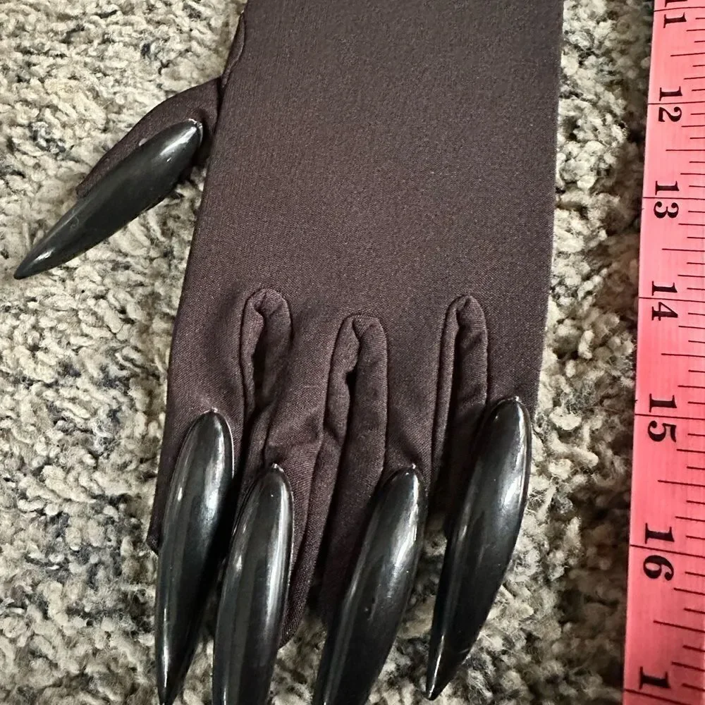 Long gloves with claws, see pictures for measurments one size fits most